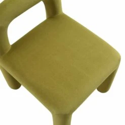 Libby Olive Green Velvet Dining Chair -Daals Shop DCH 2160 OLIVE VEL detail2