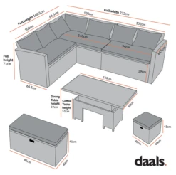 Granchester Rattan Rectangular Corner Dining Sofa Set With Rising Table, Natural 25 Granchester Rattan Rectangular Corner Dining Sofa Set With Rising Table, Natural -Daals Shop Dimensional Drawings NEW Garden OD DINE 6421copy3 600x dba9a3a6 5956 4833 a9f4 ed2c7f0bba16