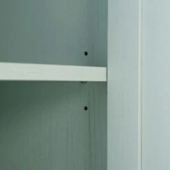 Frances Woven Rattan 1-Door Bathroom Cabinet, Mint -Daals Shop FT BAC 01 SAGE detail4