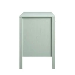 Frances Woven Rattan 3-Drawer Desk, Mint -Daals Shop FT DESK 02 SAGE WB5