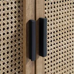 Izzy Curved Rattan 160cm Wide TV Unit, Natural 27 Izzy Curved Rattan 160cm Wide TV Unit, Natural -Daals Shop FT LGTV 04 NAT detail4