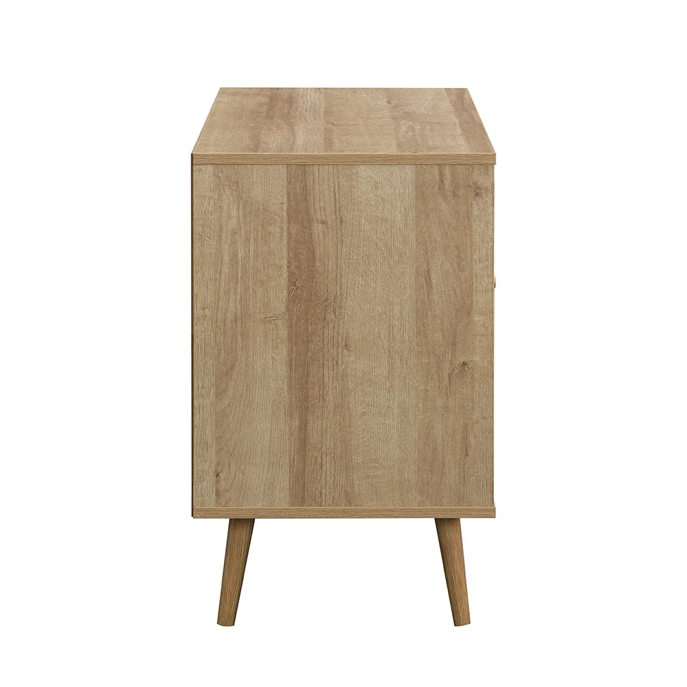 Frances Woven Rattan 1-Door Cabinet In Natural 9 Frances Woven Rattan 1-Door Cabinet In Natural - Image 7