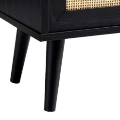 Frances Woven Rattan Tallboy Bathroom Unit, Black 28 Frances Woven Rattan Tallboy Bathroom Unit, Black -Daals Shop FT TALLB 01 BLACK detail3