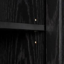 Frances Woven Rattan Tallboy Bathroom Unit, Black 27 Frances Woven Rattan Tallboy Bathroom Unit, Black -Daals Shop FT TALLB 01 BLACK detail6