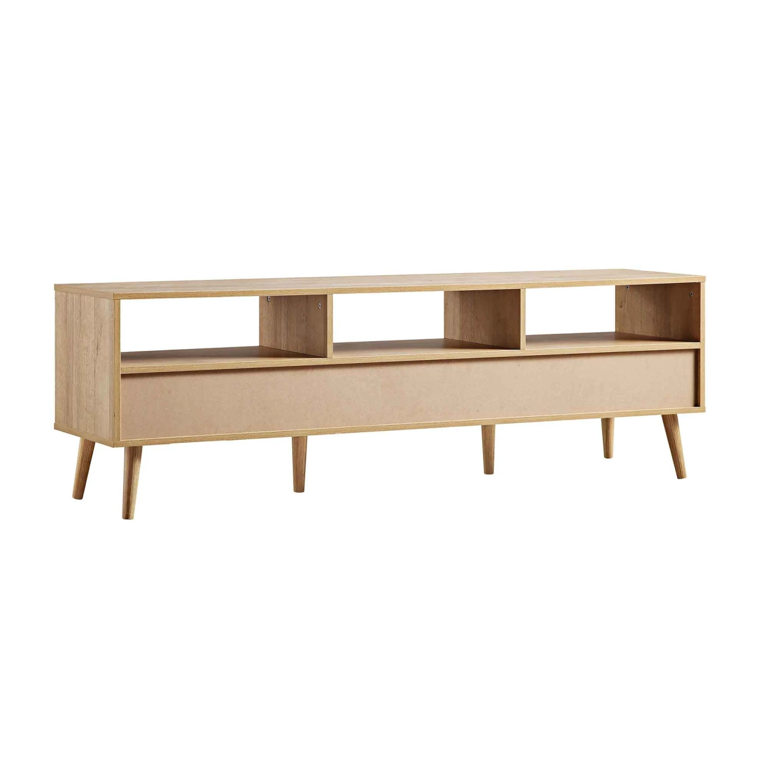 Frances Woven Rattan 160cm 3-Drawer TV Unit, Natural 11 Frances Woven Rattan 160cm 3-Drawer TV Unit, Natural - Image 10