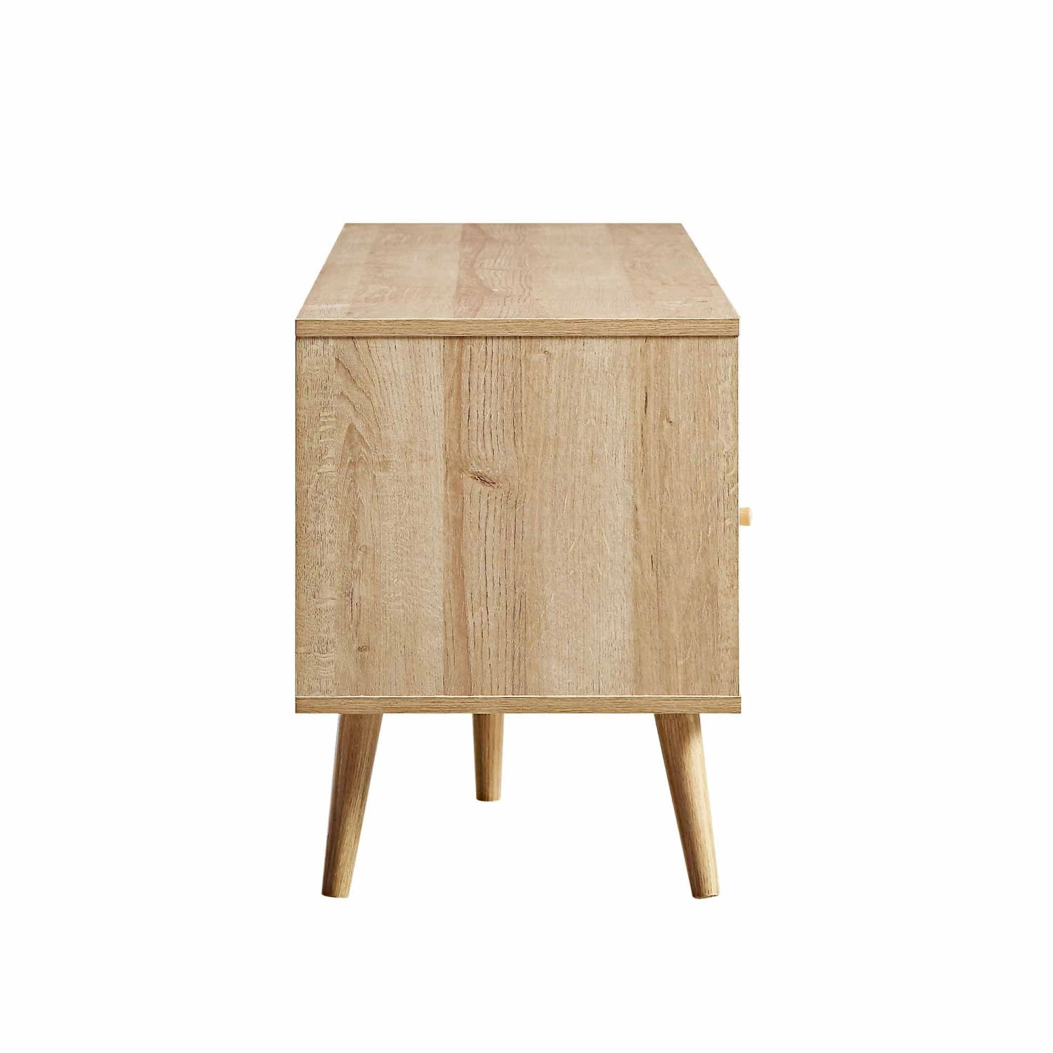 Frances Woven Rattan 160cm 3-Drawer TV Unit, Natural 10 Frances Woven Rattan 160cm 3-Drawer TV Unit, Natural - Image 9