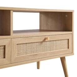 Frances Woven Rattan 160cm 3-Drawer TV Unit, Natural 25 Frances Woven Rattan 160cm 3-Drawer TV Unit, Natural -Daals Shop FT TV 05 NAT detail1