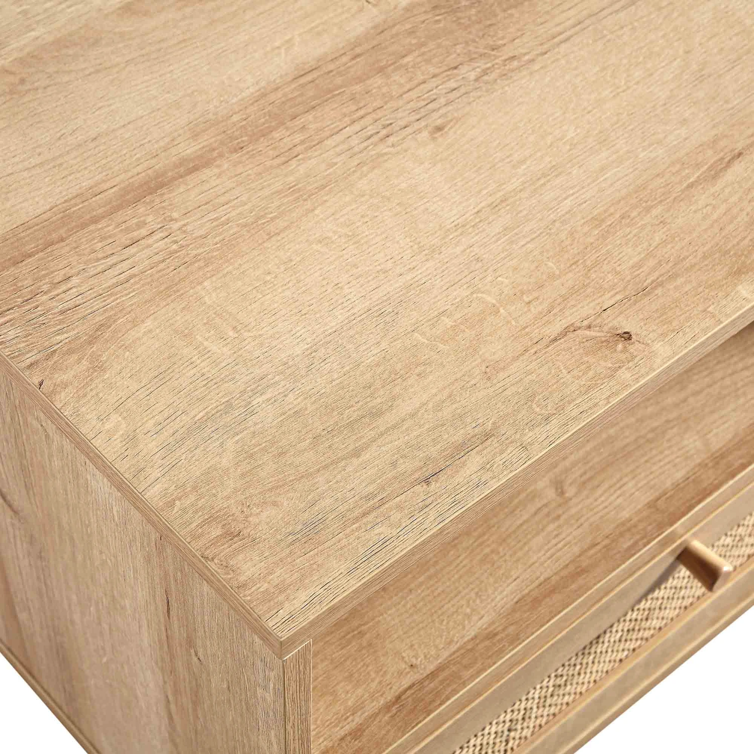 Frances Woven Rattan 160cm 3-Drawer TV Unit, Natural 14 Frances Woven Rattan 160cm 3-Drawer TV Unit, Natural - Image 13