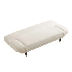 Solna 2-Seater Sofa Bed, Beige Boucle -Daals Shop GCSF 2277 BEIGE BOU WB4