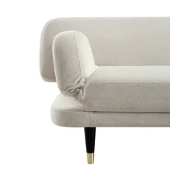 Solna 2-Seater Sofa Bed, Champagne Velvet -Daals Shop GCSF 2277 CHAMP VEL GIF3