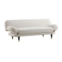 Solna 2-Seater Sofa Bed, Champagne Velvet -Daals Shop GCSF 2277 CHAMP VEL WB2