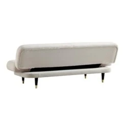 Solna 2-Seater Sofa Bed, Champagne Velvet -Daals Shop GCSF 2277 CHAMP VEL WB8