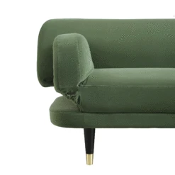 Solna 2-Seater Sofa Bed, Moss Green Velvet -Daals Shop GCSF 2277 MOSS VEL GIF3