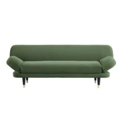 Solna 2-Seater Sofa Bed, Moss Green Velvet -Daals Shop GCSF 2277 MOSS VEL WB3