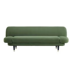 Solna 2-Seater Sofa Bed, Moss Green Velvet -Daals Shop GCSF 2277 MOSS VEL WB4