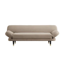Solna 2-Seater Sofa Bed, Mink Velvet -Daals Shop GCSF 2277 TAUPE VEL GIF1