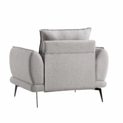 Obriel Grey Marl Fabric Armchair -Daals Shop GCSF 2299 GREY FAB 1ST WB5