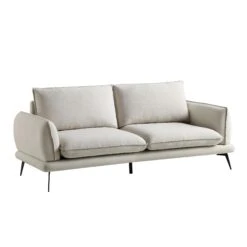 Obriel Oatmeal Fabric Sofa, 3-Seater -Daals Shop GCSF 2299 OAT FAB 3ST WB2