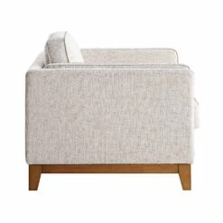 Dipley Oatmeal Fabric Sofa, 1-Seater -Daals Shop GCSF 2339 OAT WOV 1ST WB4