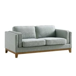 Dipley Sage Fabric Sofa, 2-Seater -Daals Shop GCSF 2339 SAGE WOV 2ST WB2