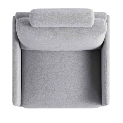 Timber Grey Marl Fabric Armchair 19 Timber Grey Marl Fabric Armchair -Daals Shop GCSF 2348 GREY FAB 1ST WB3