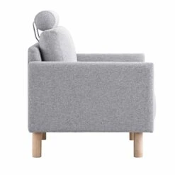 Timber Grey Marl Fabric Armchair 20 Timber Grey Marl Fabric Armchair -Daals Shop GCSF 2348 GREY FAB 1ST WB4