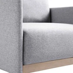 Timber Grey Marl Fabric Armchair 22 Timber Grey Marl Fabric Armchair -Daals Shop GCSF 2348 GREY FAB 1ST detail1