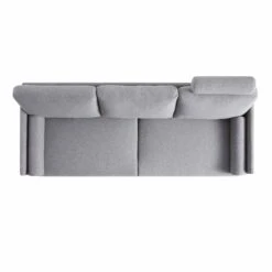 Timber Grey Marl Fabric Sofa, 3-Seater 25 Timber Grey Marl Fabric Sofa, 3-Seater -Daals Shop GCSF 2348 GREY FAB 3ST WB4