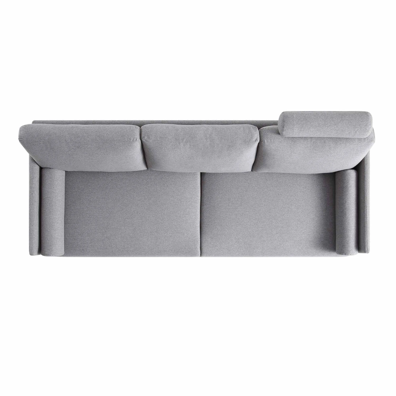 Timber Grey Marl Fabric Sofa, 3-Seater 11 Timber Grey Marl Fabric Sofa, 3-Seater - Image 9