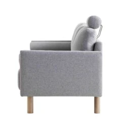 Timber Grey Marl Fabric Sofa, 3-Seater 24 Timber Grey Marl Fabric Sofa, 3-Seater -Daals Shop GCSF 2348 GREY FAB 3ST WB5