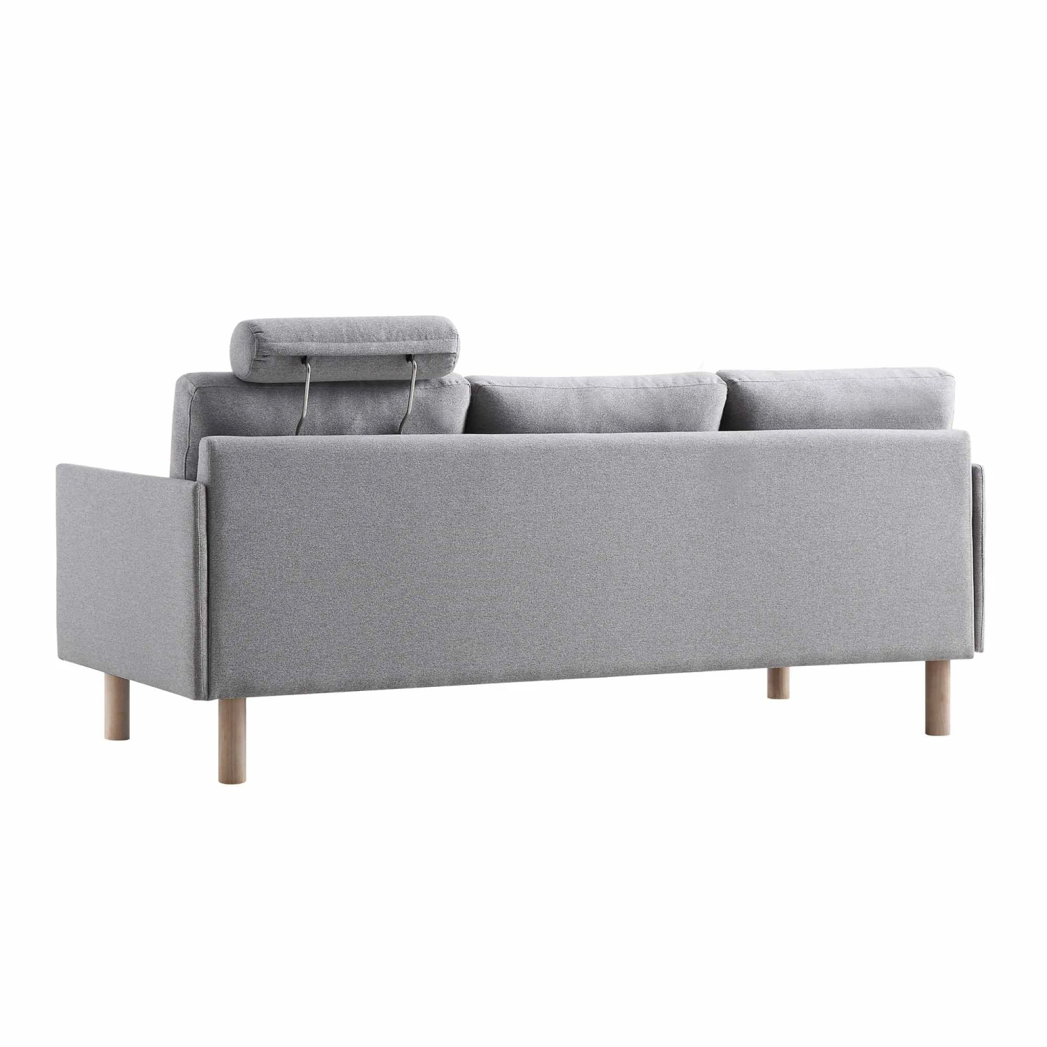 Timber Grey Marl Fabric Sofa, 3-Seater 12 Timber Grey Marl Fabric Sofa, 3-Seater - Image 10