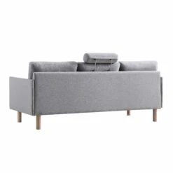 Timber Grey Marl Fabric Sofa, 3-Seater 27 Timber Grey Marl Fabric Sofa, 3-Seater -Daals Shop GCSF 2348 GREY FAB 3ST WB7