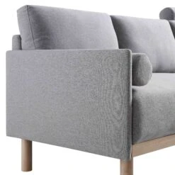 Timber Grey Marl Fabric Sofa, 3-Seater 28 Timber Grey Marl Fabric Sofa, 3-Seater -Daals Shop GCSF 2348 GREY FAB 3ST detail1