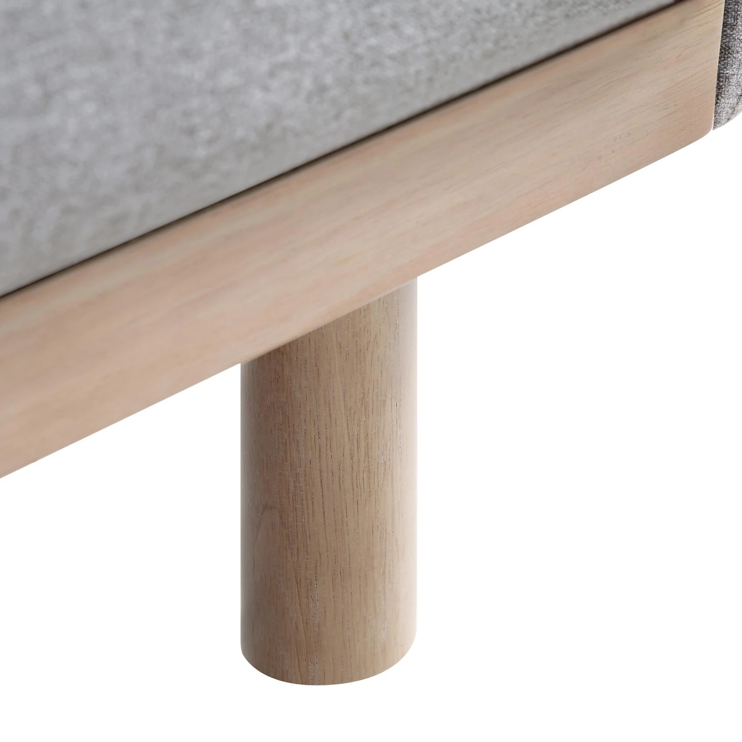 Timber Grey Marl Fabric Sofa, 3-Seater 15 Timber Grey Marl Fabric Sofa, 3-Seater - Image 13