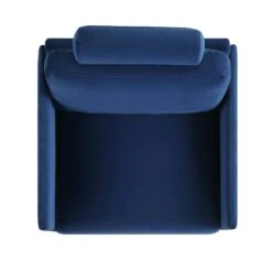 Timber Navy Blue Velvet Armchair 21 Timber Navy Blue Velvet Armchair -Daals Shop GCSF 2348 NAVY VEL 1ST WB3
