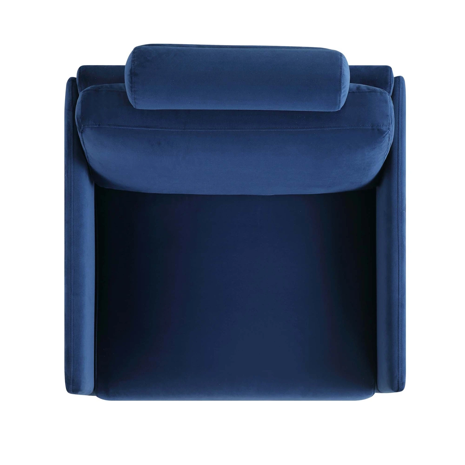 Timber Navy Blue Velvet Armchair 10 Timber Navy Blue Velvet Armchair - Image 8