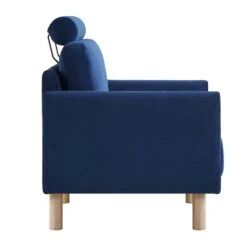 Timber Navy Blue Velvet Armchair 22 Timber Navy Blue Velvet Armchair -Daals Shop GCSF 2348 NAVY VEL 1ST WB4