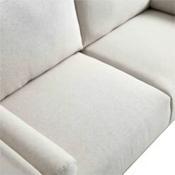 Timber Oatmeal Fabric Sofa, 2-Seater -Daals Shop GCSF 2348 OAT FAB 2ST detail2