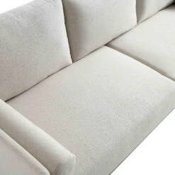 Timber Oatmeal Fabric Sofa, 3-Seater 26 Timber Oatmeal Fabric Sofa, 3-Seater -Daals Shop GCSF 2348 OAT FAB 3ST detail1