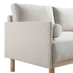 Timber Oatmeal Fabric Sofa, 3-Seater 27 Timber Oatmeal Fabric Sofa, 3-Seater -Daals Shop GCSF 2348 OAT FAB 3ST detail2