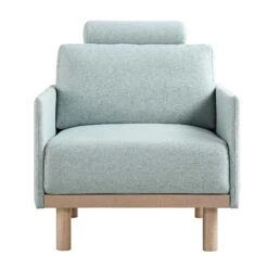 Timber Sage Green Fabric Armchair 21 Timber Sage Green Fabric Armchair -Daals Shop GCSF 2348 SAGE FAB 1ST WB2