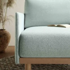 Timber Sage Green Fabric Armchair 19 Timber Sage Green Fabric Armchair -Daals Shop GCSF 2348 SAGE FAB 1ST scene4