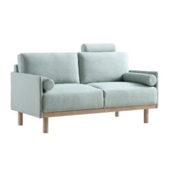 Timber Sage Green Fabric Sofa, 2-Seater -Daals Shop GCSF 2348 SAGE FAB 2ST WB2