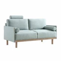 Timber Sage Green Fabric Sofa, 2-Seater -Daals Shop GCSF 2348 SAGE FAB 2ST WB3