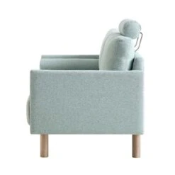 Timber Sage Green Fabric Sofa, 2-Seater -Daals Shop GCSF 2348 SAGE FAB 2ST WB4