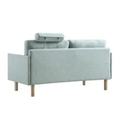 Timber Sage Green Fabric Sofa, 2-Seater -Daals Shop GCSF 2348 SAGE FAB 2ST WB7