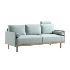 Timber Sage Green Fabric Sofa, 3-Seater 21 Timber Sage Green Fabric Sofa, 3-Seater -Daals Shop GCSF 2348 SAGE FAB 3ST WB2