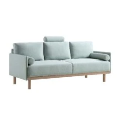 Timber Sage Green Fabric Sofa, 3-Seater 22 Timber Sage Green Fabric Sofa, 3-Seater -Daals Shop GCSF 2348 SAGE FAB 3ST WB3