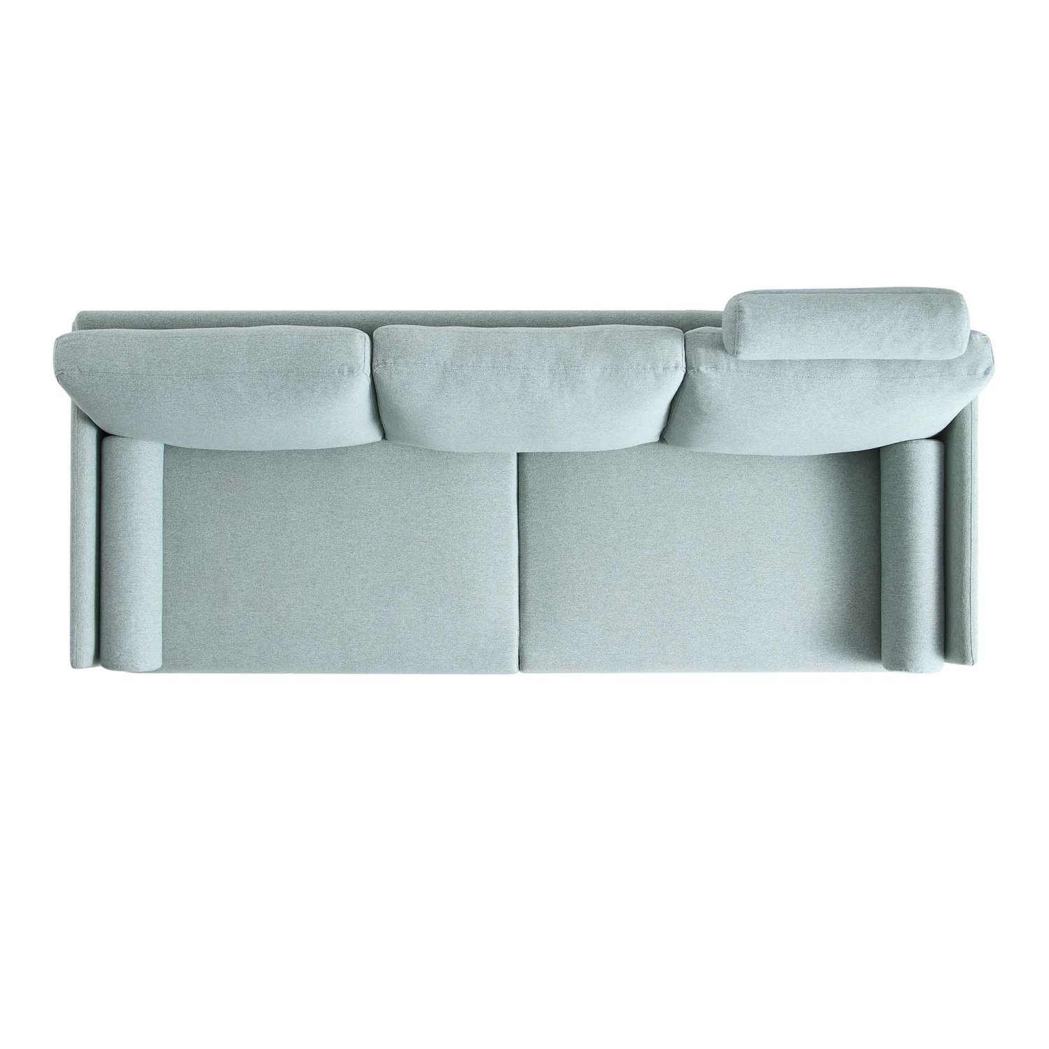 Timber Sage Green Fabric Sofa, 3-Seater 10 Timber Sage Green Fabric Sofa, 3-Seater - Image 8
