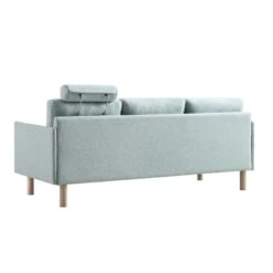 Timber Sage Green Fabric Sofa, 3-Seater 25 Timber Sage Green Fabric Sofa, 3-Seater -Daals Shop GCSF 2348 SAGE FAB 3ST WB6